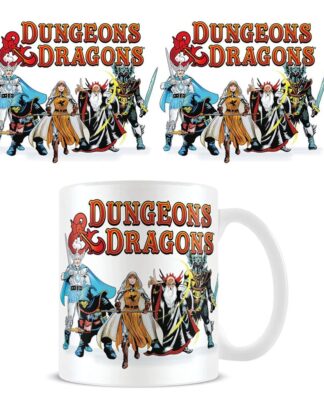 Dungeons & Dragons Tasse Retro Group