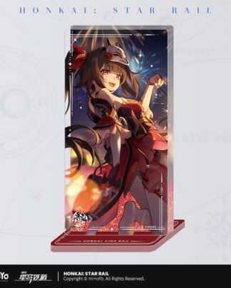 Honkai: Star Rail Light Cone Acryl Ornament mit Glitzer: Sparkle Early Escapade 15 cm