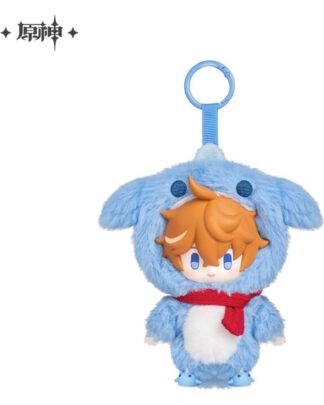 Genshin Impact Winter Nesting Series Vinyl Plüsch-Schlüsselanhänger Tartaglia 15 cm