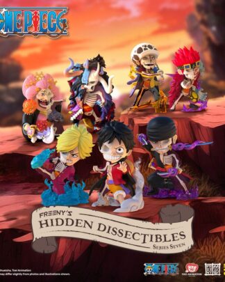 One Piece: Freeny's Hidden Dissectibles Wano 4 inch Vinyl Figure Blind Box Display (6)