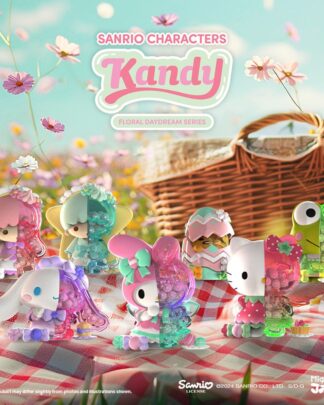 Sanrio Floral Daydream Series Kandy 4 inch Vinyl Figure Blind Box Display (6)