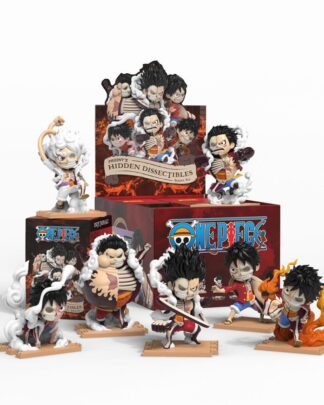 One Piece Blind Box Hidden Dissectibles Series 6 (Luffy Gear's) Display (6)