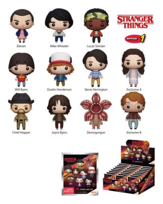 Stranger Things PVC-Taschenanhänger Series 1 Display (24)