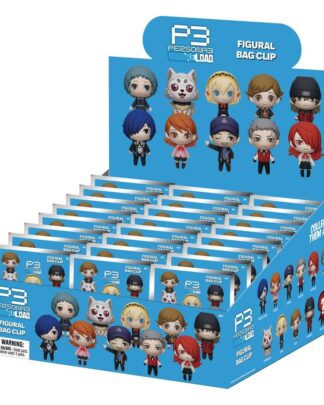 Persona 3 3D PVC-Taschenanhänger Series 1 Display (24)