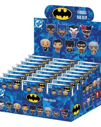 Batman 3D PVC-Taschenanhänger Series 1 Display (24)