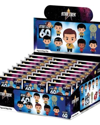 Star Trek 3D PVC-Taschenanhänger Serie 1 Display (24)