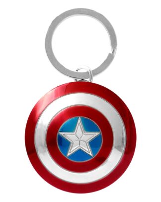Marvel Metall-Schlüsselanhänger Captain America Shield
