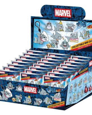 Marvel Rivals 3D PVC-Taschenanhänger Jeff the Land Shark Series 17 Display (24)