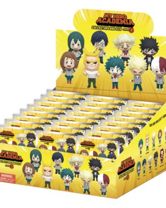 My Hero Academia 3D PVC-Taschenanhänger Series 3 Display (24)