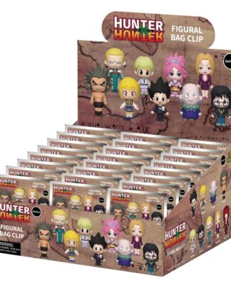 Hunter × Hunter 3D PVC-Taschenanhänger Series 2 Display (24)