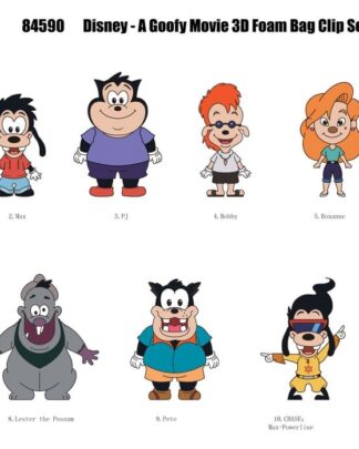 Goofy - Der Film 3D PVC-Taschenanhänger Series 74 Display (24)