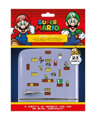 Super Mario Magnete Set Mushroom Kingdom