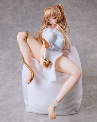 Original Character PVC Figur Girl in the Bath [Cushion Ver.] Illustration by Ponzu 26 cm
