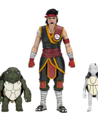 Teenage Mutant Ninja Turtles: The Last Ronin Actionfigur Ultimate Casey Marie with Baby Odyn & Uno 17 cm