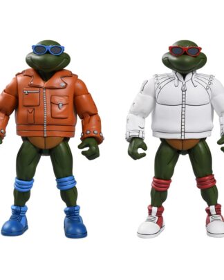 Teenage Mutant Ninja Turtles (Cartoon) Actionfigur Punk Leo and Punk Raph 2 Pack 18 cm
