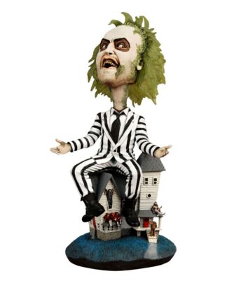 Beetlejuice Head Knocker Wackelkopf-Figur 20 cm