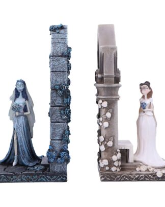 Corpse Bride Emily und Victorial Buchstützen 19 cm