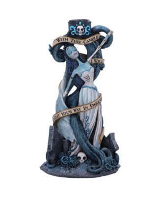 Corpse Bride - Hochzeit mit einer Leiche Kerzenständer With This Candle Vow 19 cm