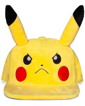 Pokémon Snapback Cap Angry Pikachu