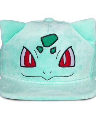 Pokémon Plüsch Snapback Cap Bulbasaur