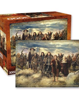 Der Hobbit: Eine unerwartete Reise Puzzle Map (3000 Teile)