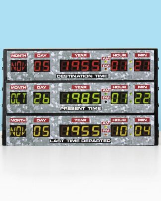 Zurück in die Zukunft 3D Leuchte