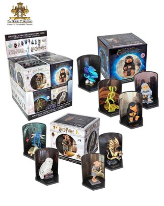 Harry Potter / Phantastische Tierwesen Magical Creatures Mystery Cube Statuen 9 cm Display (8)