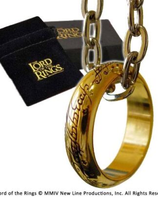 Herr der Ringe Ring Der Eine Ring (vergoldet)