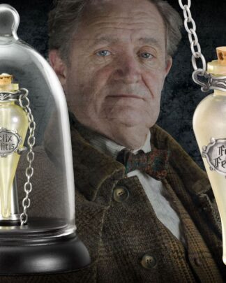 Harry Potter Anhänger mit Kette und Schmuckvitrine Felix Felicis