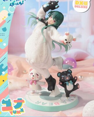 Kuma Kuma Kuma Bear Punch! Prisma Wing PVC Statue 1/7 Yuna Deluxe Version 28 cm