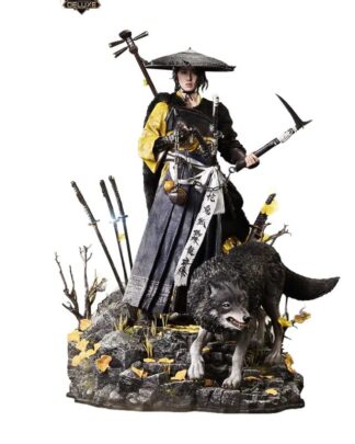 Ghost of Yotei Real Elite Masterline Statue 1/4 Atsu Deluxe Version 59 cm