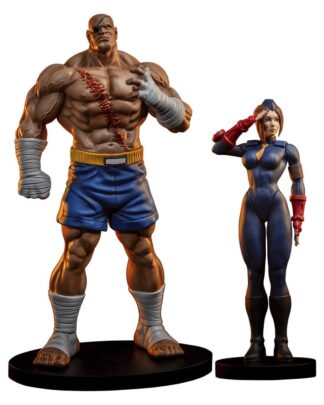 Street Fighter Street Jam Statuen 1/10 Sagat & Juli 24 cm