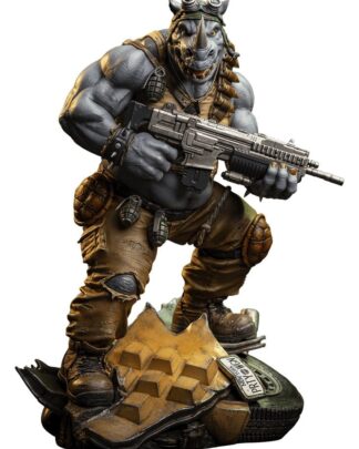 Teenage Mutant Ninja Turtles Legends Statue 1/3 Rocksteady 69 cm