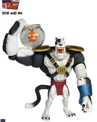 Earthworm Jim Actionfigur Wave 1: Bob the Killer Goldfish & #4 15 cm