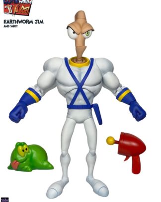 Earthworm Jim Actionfigur Wave 1: Earthworm Jim & Snot 15 cm