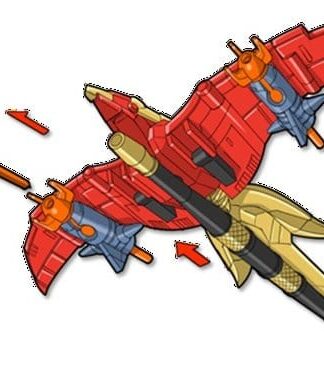 Power Rangers Thunderzord Actionfigur Firebird