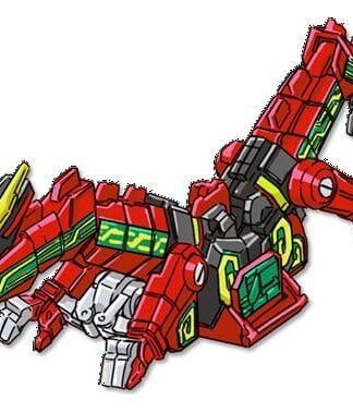 Power Rangers Thunderzord Actionfigur Red Dragon