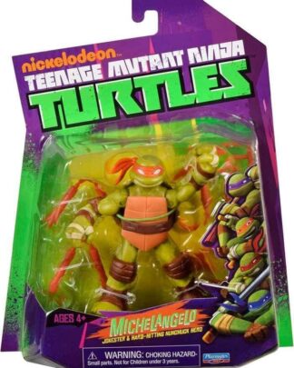 Teenage Mutant Ninja Turtles World of TMNT Actionfigur Michelangelo 11 cm