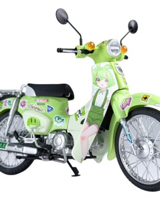 Tohoku Zunko/Zundamon Project Plastic Model Kit 1/12 Honda Super Cub Zundamon Edition 11 cm