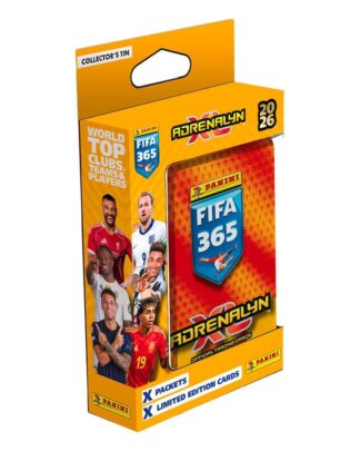 FIFA 365 Adrenalyn XL 2026 Trading Cards Pocket Tin Box (5)
