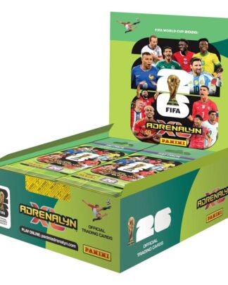 FIFA World Cup 2026 Adrenalyn XL Trading Cards Fatpack Box (10)