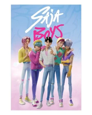 KPop Demon Hunters Poster Set Saja Boys 61 x 91 cm (4)