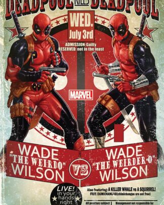 Marvel Poster Set Deadpool Wade Vs Wade 61 x 91 cm (4)