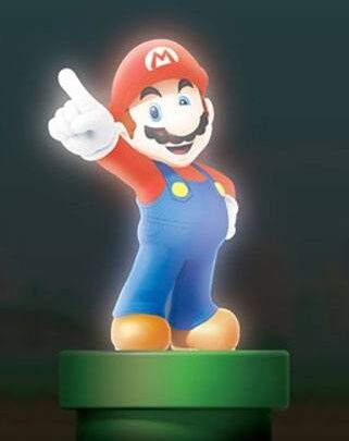 Super Mario Nachttischlampe Mario 20 cm