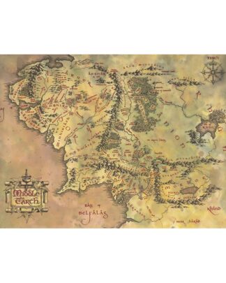 Herr der Ringe Poster Set Middle Earth 61 x 91 cm (4)