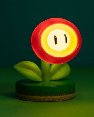 Super Mario Icon Lampe Fire Flower (V2)