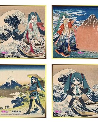 Hatsune Miku x Katsushika Hokusai iXima Shikishi Blind Box Sortiment (8)
