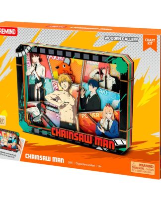 Chainsaw Man Modellbausatz Wooden Gallery (L) Charaters United