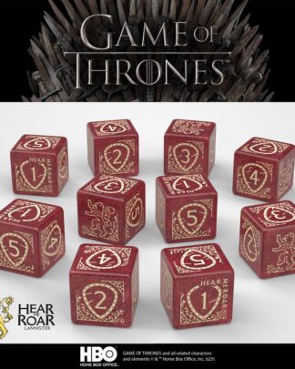 Game of Thrones Würfel Set Lannister 10xD6 (10)