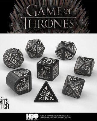 Game of Thrones Würfel Set Night's Watch (8)